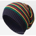 Womens Mens Unisex Knitted Colorful Fancy Rainbow Stripes Hat Beanie (HW126)